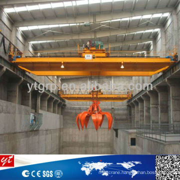 QZ Model Double Girder grapple crane,grab bucket crane,industrial crane